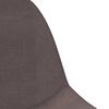 vidaXL Chaise pivotante de bureau Taupe Tissu