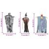 vidaXL Fant&ocirc;me Suspendu Halloween 3 pcs Multicolore 61 x 97 cm