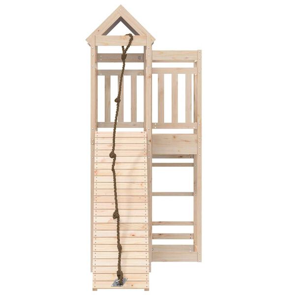 vidaXL Aire de jeux d'ext&eacute;rieur bois de pin massif