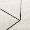 vidaXL Tapis IZA poils courts style scandinave cr&egrave;me 80x150 cm