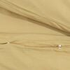 vidaXL Ensemble de housse de couette Taupe 135x200 cm Coton