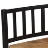 vidaXL Chaises de bar lot de 4 bois de manguier massif brut