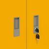 vidaXL Armoire de rangement Jaune moutarde 90 x 40 x 40 cm