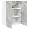vidaXL Armoire suspendue Gris b&eacute;ton 60 x 31 x 80 cm Bois d'ing&eacute;nierie