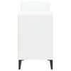 vidaXL Meuble TV Blanc 160x35x55 cm Bois d'ing&eacute;nierie