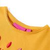 T-shirt enfants &agrave; manches longues ocre fonc&eacute; 140