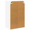 vidaXL Armoire de cuisine Blanc brillant 50 x 31 x 80 cm