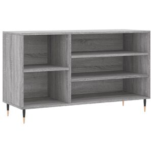 vidaXL Armoire &agrave; chaussures Sonoma gris 102x36x60 cm Bois d'ing&eacute;nierie