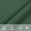 vidaXL Voile de parasol tissu oxford rectangulaire 3x4 m vert fonc&eacute;