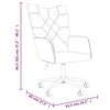 vidaXL Chaise de relaxation Patchwork Tissu
