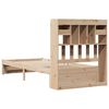 vidaXL Lit biblioth&egrave;que sans matelas 90x190 cm bois de pin massif