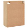 vidaXL Armoires murales 2 pcs ch&ecirc;ne sonoma bois d'ing&eacute;nierie