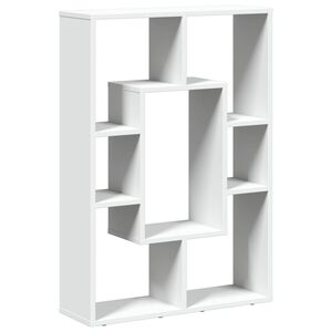 vidaXL Biblioth&egrave;que Blanc 63x20x90 cm Bois d'ing&eacute;nierie