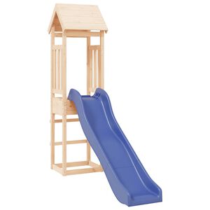 vidaXL Aire de jeux d'ext&eacute;rieur bois de pin massif