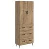 vidaXL Ensemble de Meubles 2 pc 66 x 34,5 x 90 cm Bois d'ing&eacute;nierie
