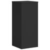 vidaXL Supports pour plantes 2 pcs noir 30x30x70 cm bois d'ing&eacute;nierie