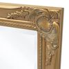 vidaXL Miroir mural style baroque 140x50 cm Dor&eacute;