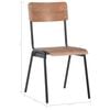 vidaXL Chaises &agrave; manger lot de 6 marron Contreplaqu&eacute;