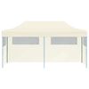 vidaXL Tente de f&ecirc;te Cr&egrave;me 291 x 580 x 315 cm Tissu Oxford