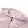 Sweatshirt &agrave; capuche avec fermeture &eacute;clair pour enfants 104