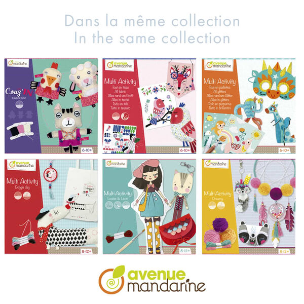 Avenue Mandarine Bo&icirc;te cr&eacute;ative Unicorns