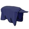 vidaXL Couverture &Eacute;quine Bleu marine Polyester