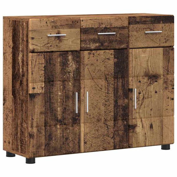 vidaXL Buffet FLORIN Bois ancien 88,5 x 30,5 x 73 cm Bois d'ing&eacute;nierie