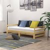 vidaXL Lit coulissant 2x(90x200) cm Bois de pin massif