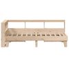 vidaXL Lit biblioth&egrave;que sans matelas 100x200 cm bois massif de pin