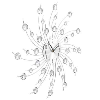 vidaXL Horloge murale avec mouvement à quartz Design moderne 50 cm