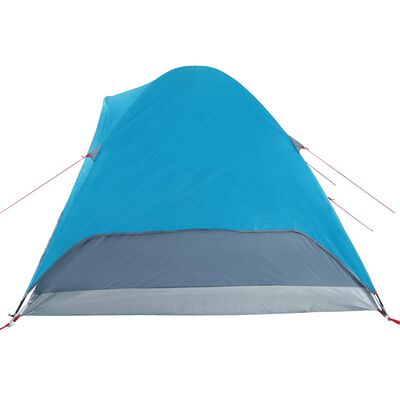 vidaXL Tente familiale à dôme 6 personnes bleu imperméable