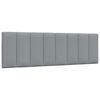 vidaXL Cadre de lit sans matelas Hanko gris clair 160x200 cm tissu