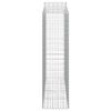 vidaXL Paniers &agrave; gabions arqu&eacute;s 40 pcs 200x50x180/200 cm Fer galvanis&eacute;