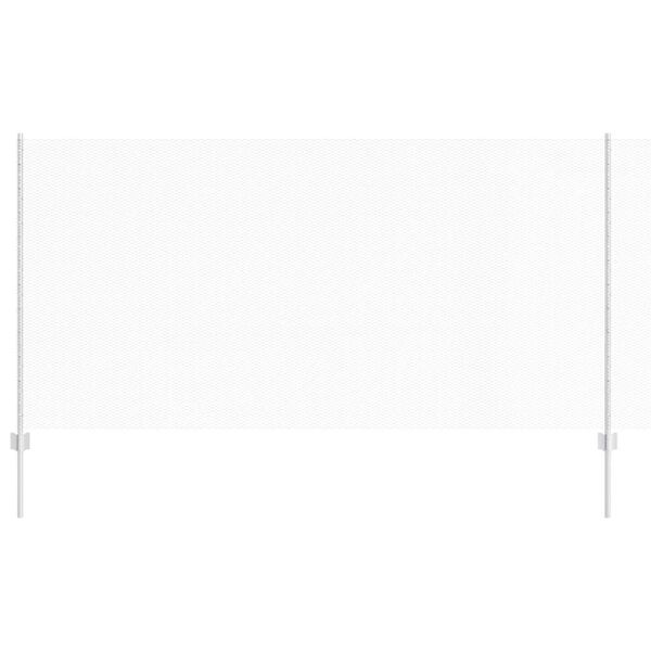 vidaXL Cl&ocirc;ture avec poteau Argent&eacute; 1,2 x 50 m Acier