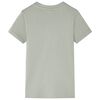 T-shirt pour enfants kaki clair 116