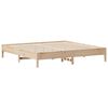 vidaXL Lit biblioth&egrave;que sans matelas 180x200 cm bois massif de pin