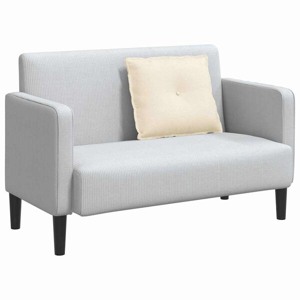 vidaXL Coussin de Dos Cr&egrave;me 60 x 50 cm Tissu en velours c&ocirc;tel&eacute;
