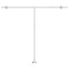 vidaXL Auvent manuel r&eacute;tractable sur pied 350x250 cm Orange et marron
