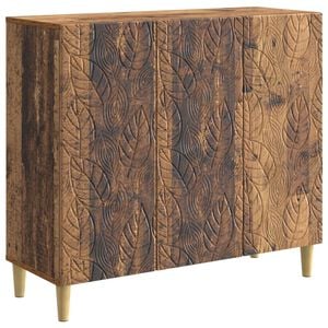 vidaXL Buffet Bois ancien 89 x 34,5 x 80 cm Bois d'ing&eacute;nierie