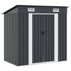 vidaXL Abri de jardin Anthracite Acier