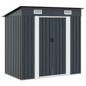 vidaXL Abri de jardin Anthracite Acier