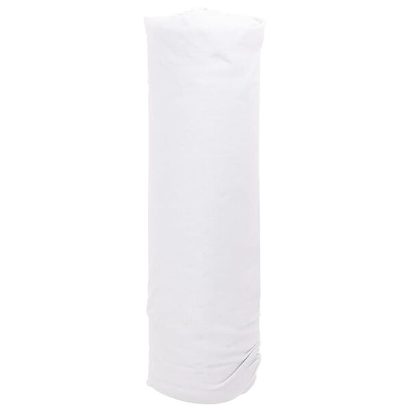 vidaXL Membrane géotextile blanc 1 x 150 m fibre de polyester