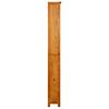 vidaXL Biblioth&egrave;que &agrave; 6 &eacute;tag&egrave;res 80x22,5x180 cm Bois de ch&ecirc;ne massif
