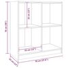 vidaXL Buffet 70x33x76 cm bois de pin massif