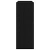 vidaXL Table console Ch&ecirc;ne noir 105 x 30 x 80 cm Bois d'ing&eacute;nierie