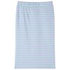 Jupe droite pour enfants avec rayures menthe vif 116