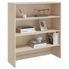 vidaXL Dessus de buffet HAMAR Marron miel 90x30x100 cm Bois de pin