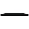 vidaXL Panneaux de biblioth&egrave;que 8 pcs Noir 60x40x1,5 cm Agglom&eacute;r&eacute;