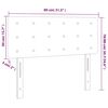 vidaXL T&ecirc;te de lit Vert fonc&eacute; 80x5x78/88 cm Velours