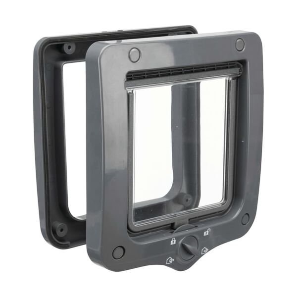 TRIXIE Chati&egrave;re &agrave; 4 modes Gris